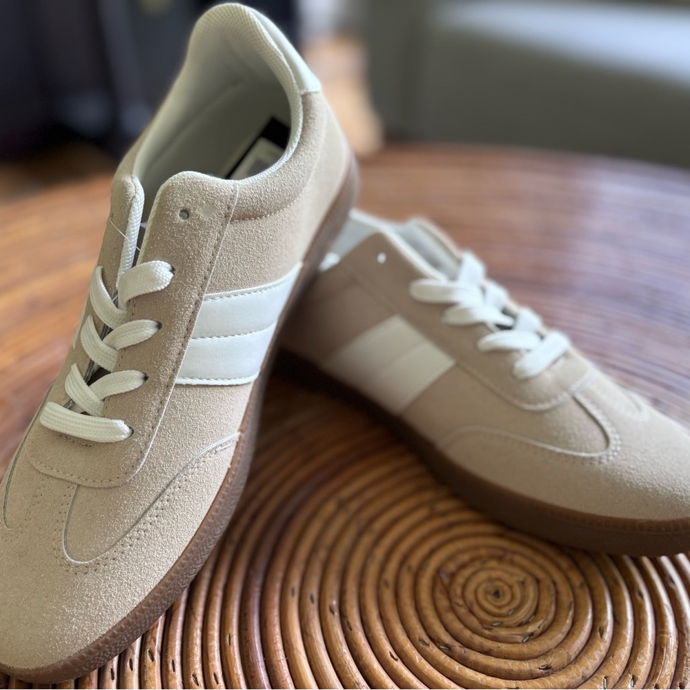 French Connection FCUK Beige Sneakers